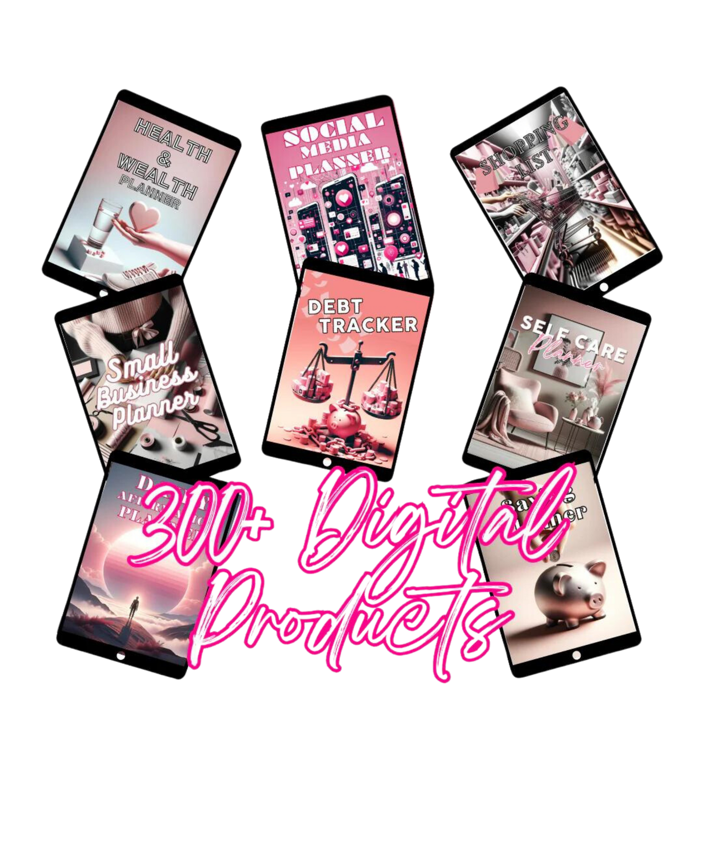 300+ DFY/PLR Digital Products (Editable w/Resell Rights)