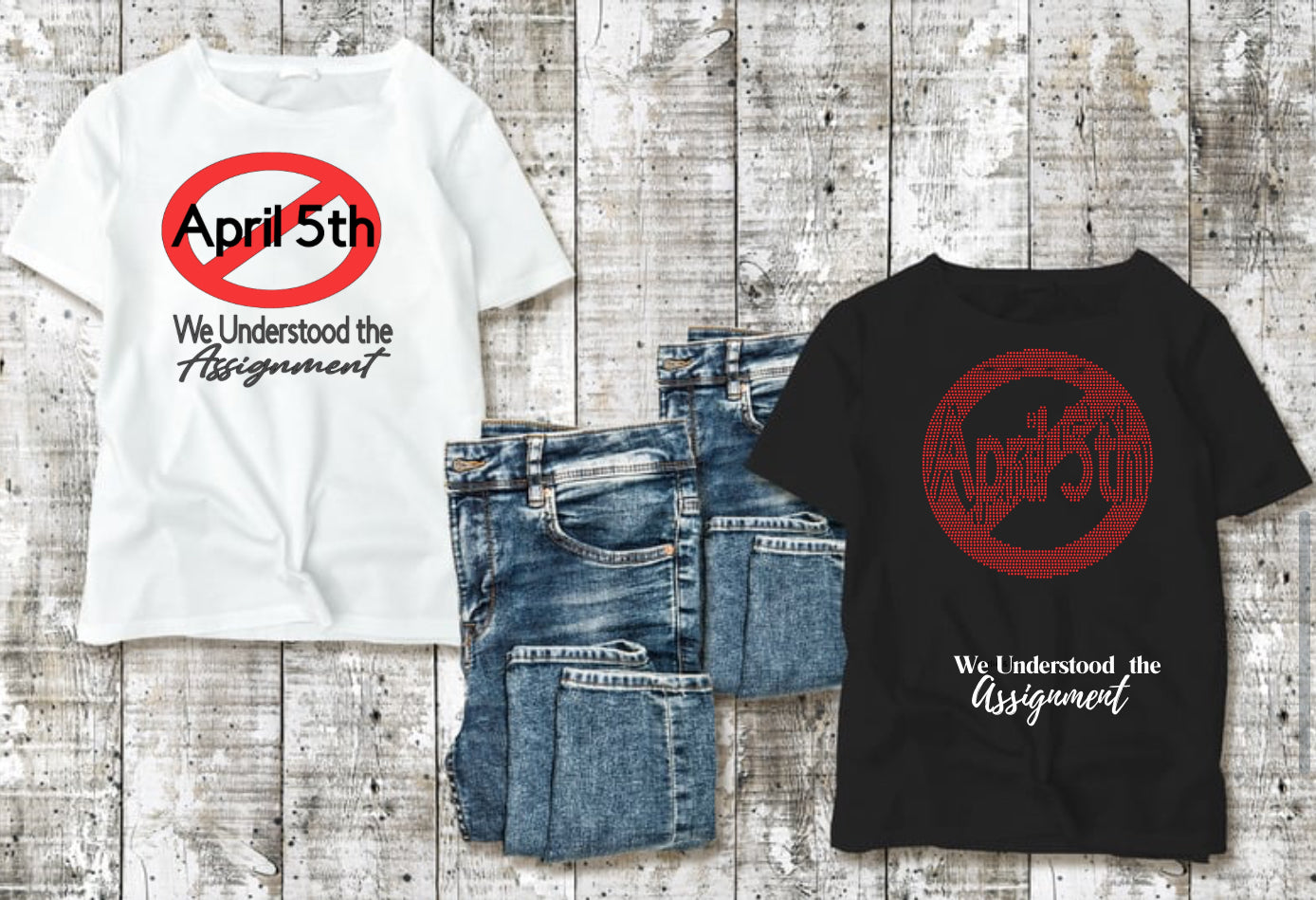 April 5, Historic Tee