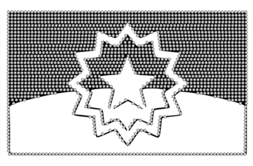 Juneteenth- 2-Rhinestone Template