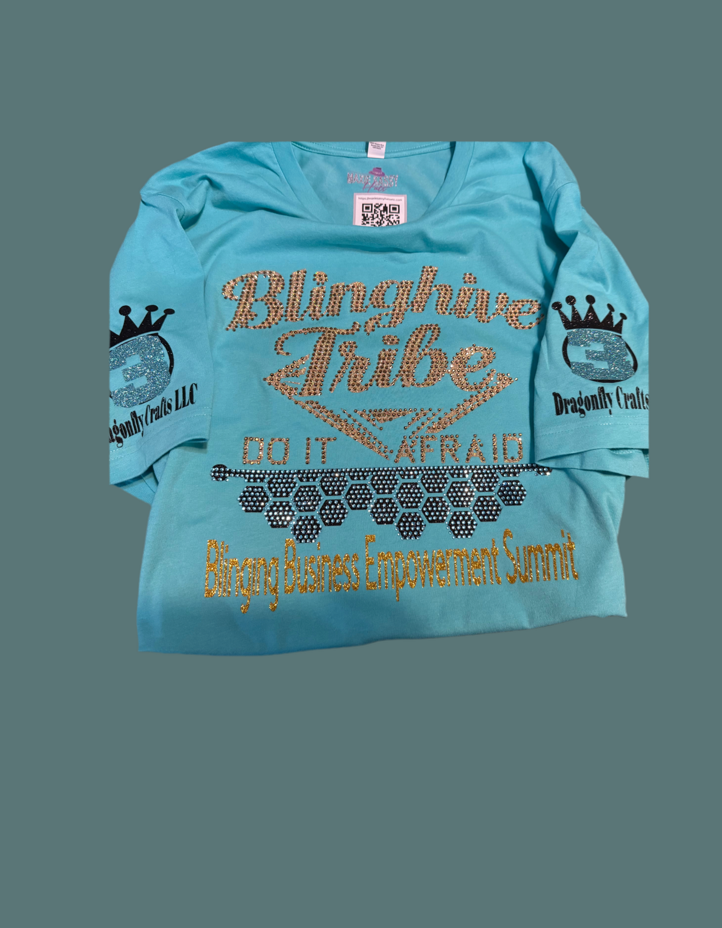“Custom Bling & SVG Vinyl Creations – Wear Your Vision!” Bring your brand to Life‼️