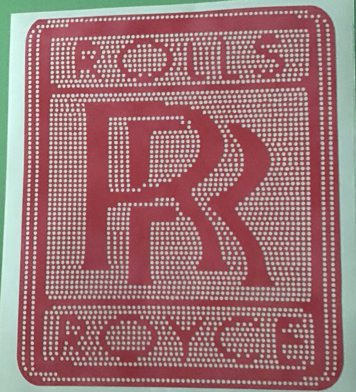 Rhinestone Template RRich