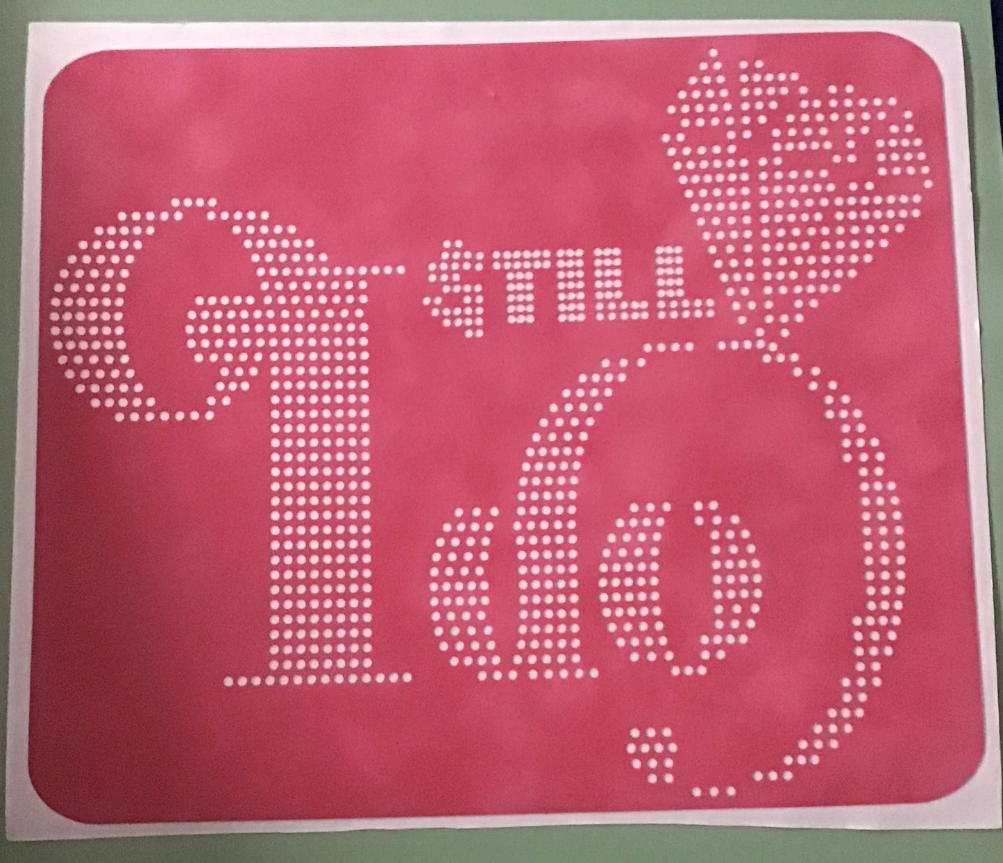 Rhinestone Templates-I Still Do