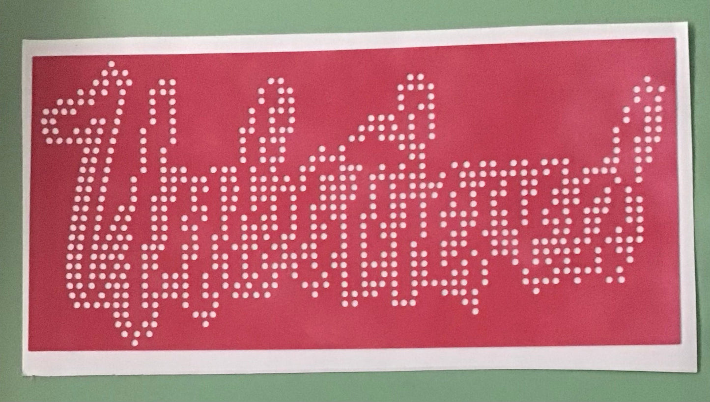 Rhinestone Templates-Unbothered