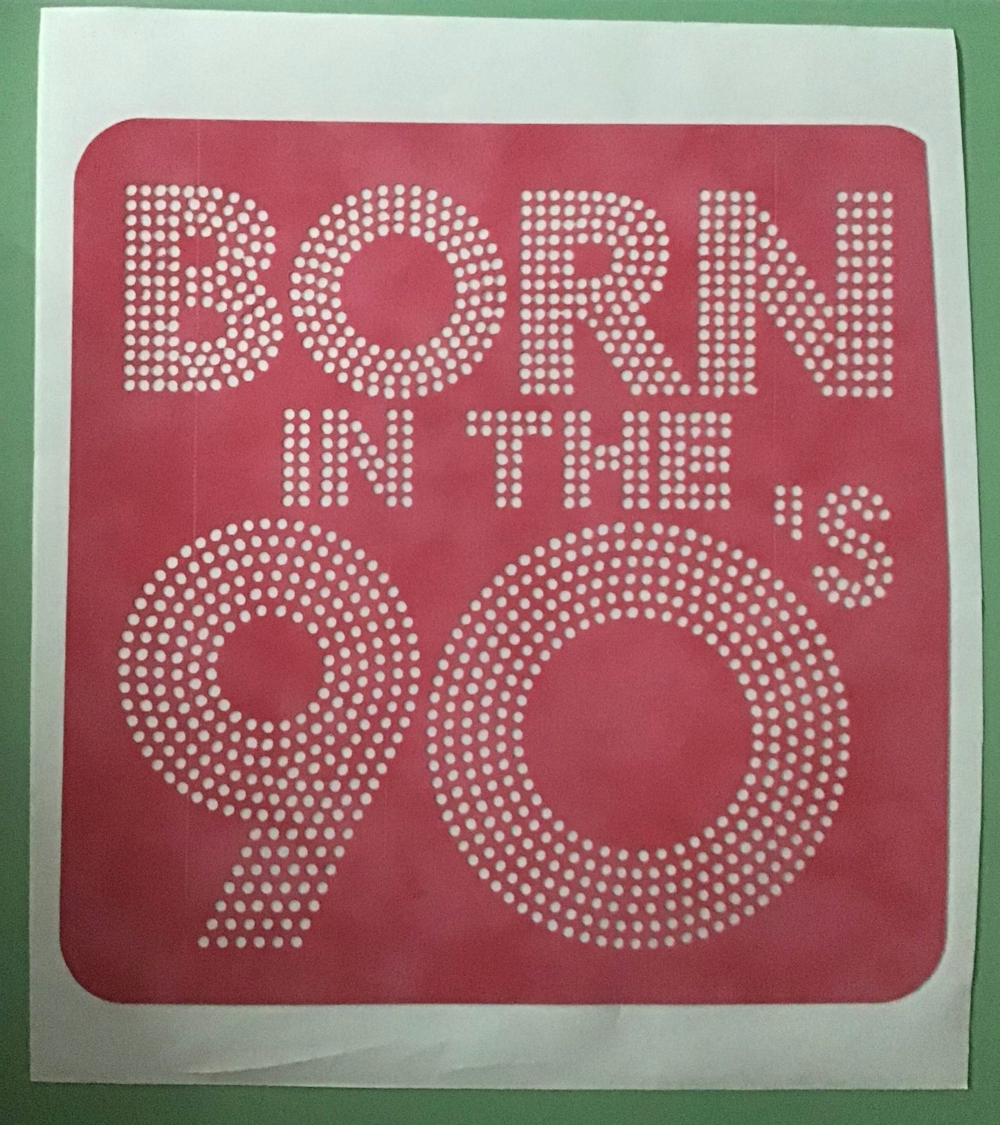 Rhinestone Templates-Born in 90