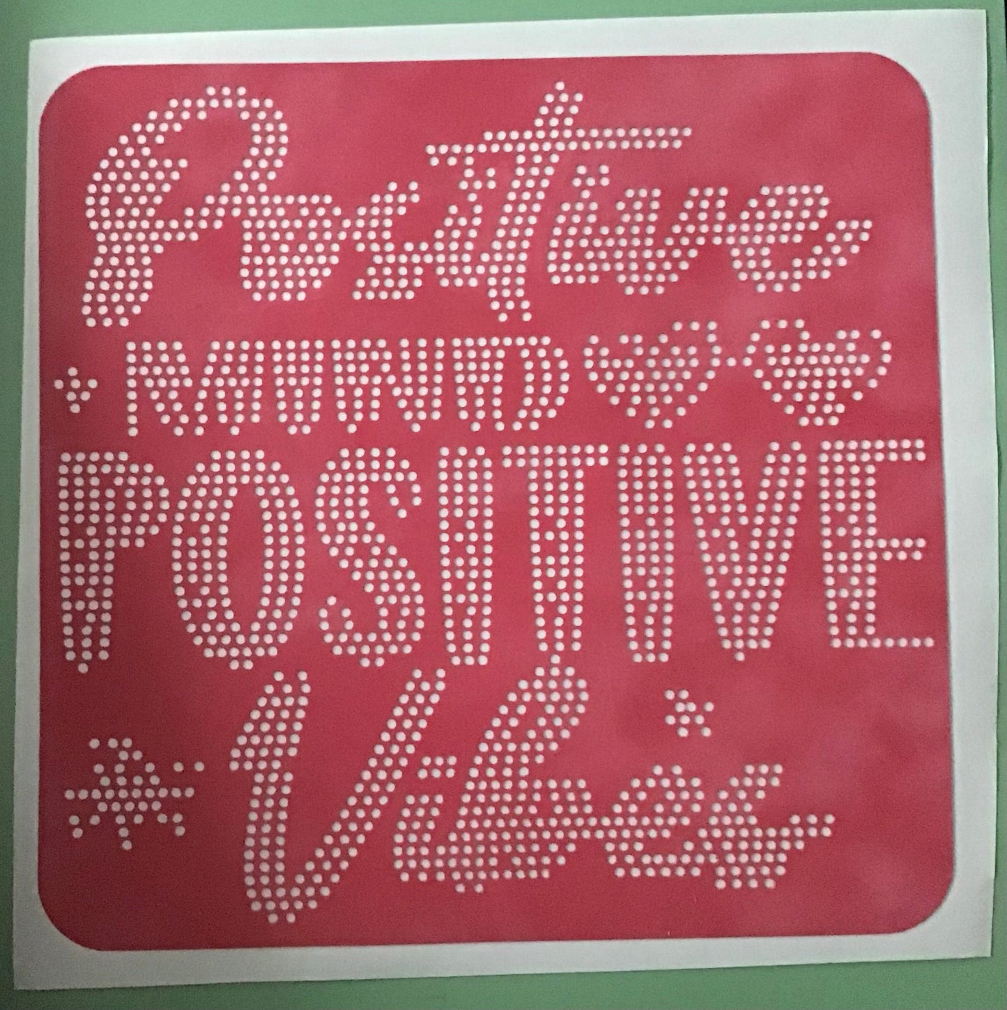Rhinestone Templates Positive