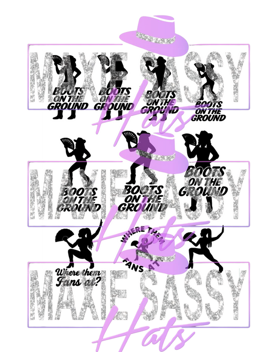 Ladies Boots on tha Ground - 10 pack Bundle
