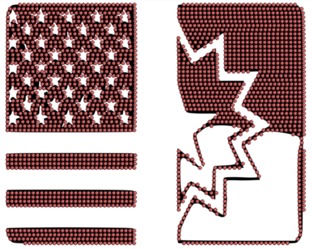 Juneteenth- Rhinestone Template